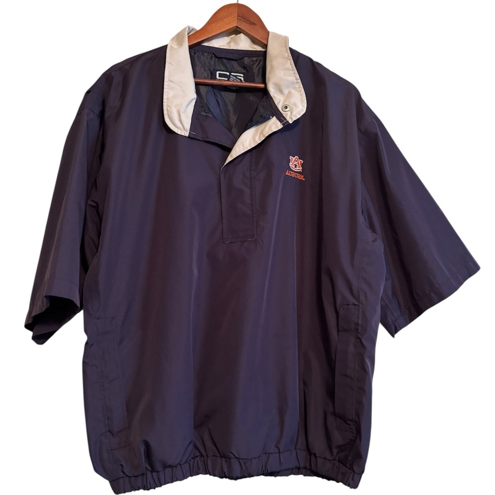 Auburn jacket men’s size large Golf pull over